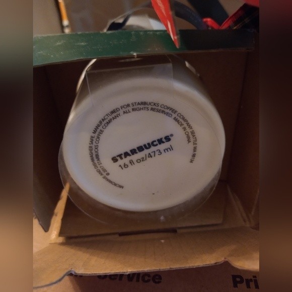 Starbucks Holiday Ceramic Mug 2019  MUG ONLY - Picture 9 of 10